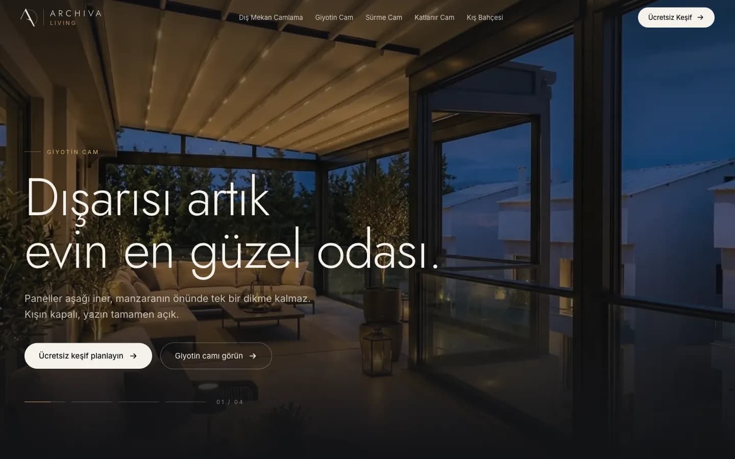Archiva Living — masaüstü