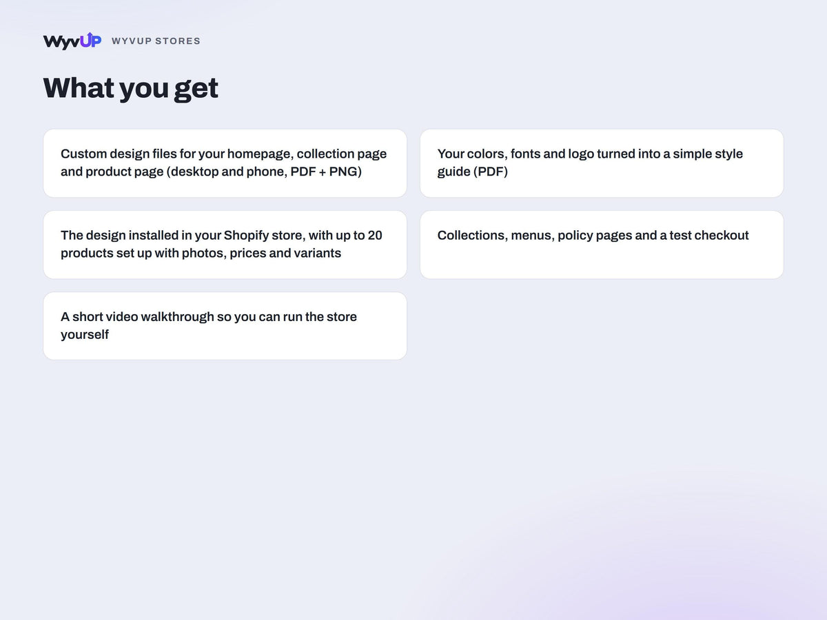 Custom Shopify Store Design | Made-to-Order Homepage & Product Page Design, Installed in Your Store