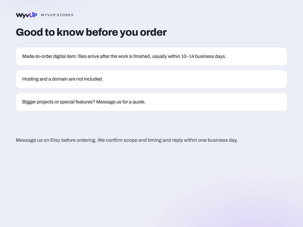 Custom Coded Website | Hand-Built HTML or React Site, Source Code Included | Made to Order