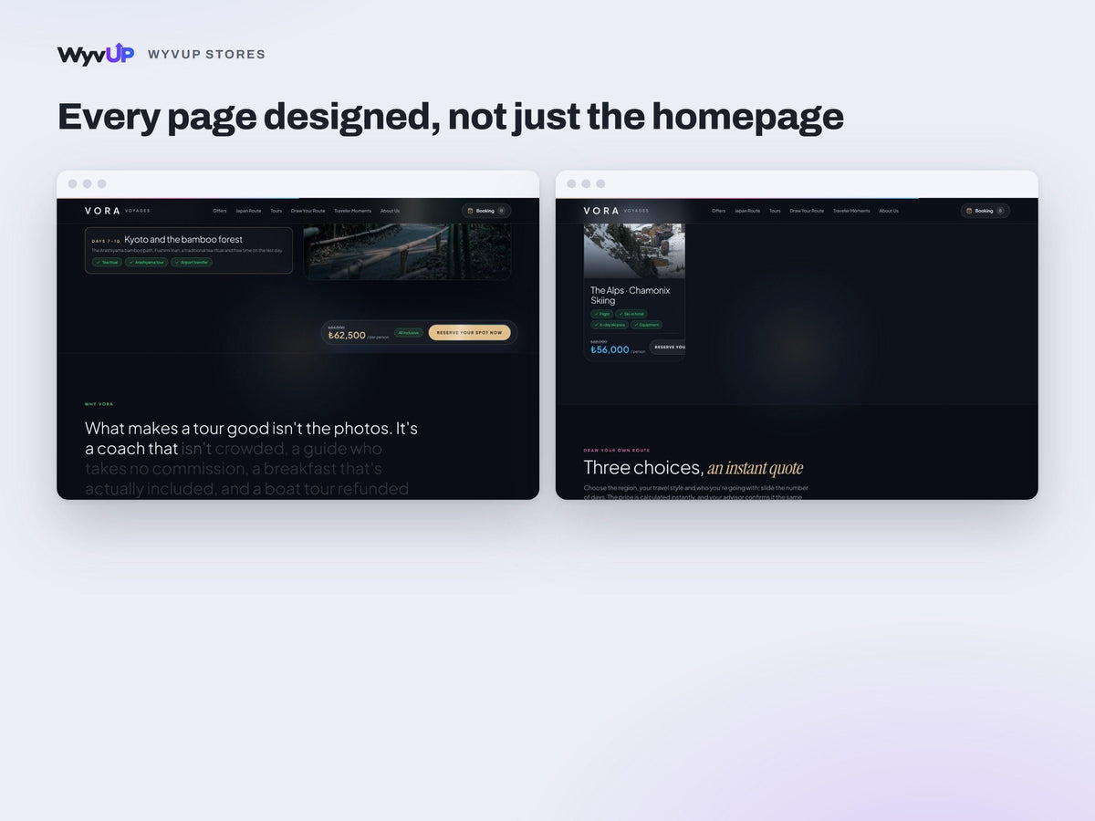 Travel Agency Website Template | Tour Operator & Trip Booking Site | Lovable AI Editable React Template | Booking Drawer